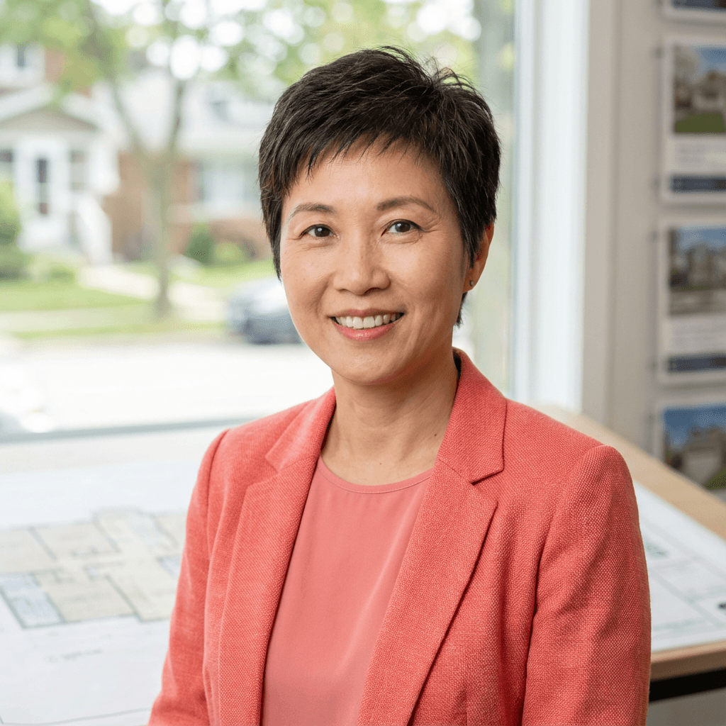 Female property owner in her mid 50s with a calm approachable look